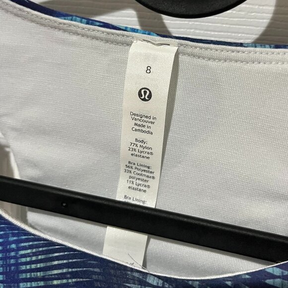 Sz 8 Lululemon Invigorate Tank Top - Picture 6 of 10